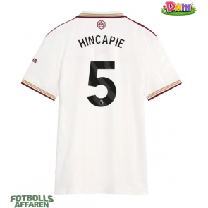 Arsenal Piero Hincapie #5 Tredje Tröja Kvinnor 2025-26 Kortärmad